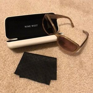 Nine West sunglasses with case